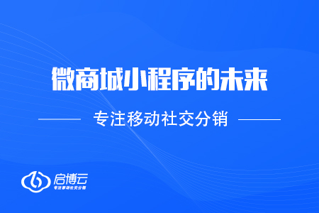 微商城小程序的未来怎么样？